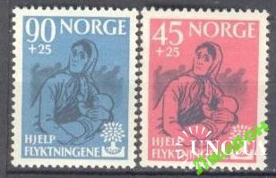 Норвегия 1960 ООН Год беженцев год Мира ** о