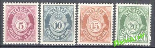 Норвегия 1962 почта стандарт **