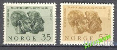 Норвегия 1964 люди наука **