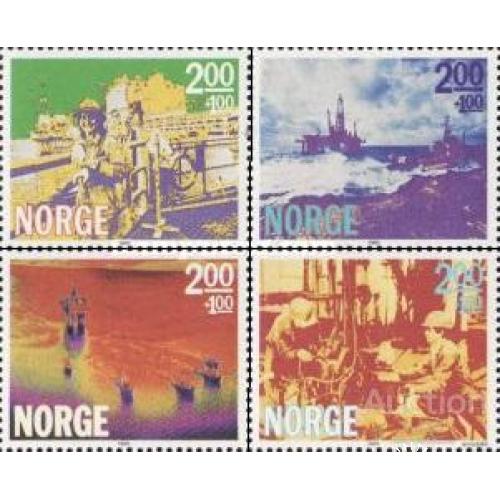 Норвегия 1985 Нефтяная индустрия нефть геология серия ** о