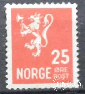 Норвегия стандарт герб 25 оре ** о