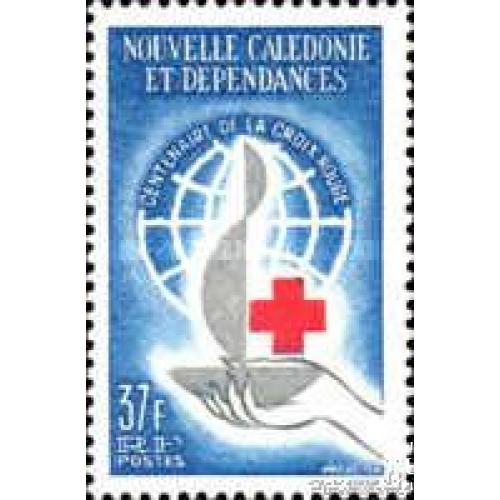 новая Каледония 1963 Красный Крест медицина здоровье ** о