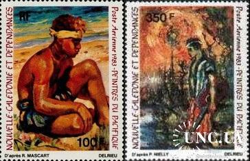 Новая Каледония 1983 живопись этнос музыка ** о