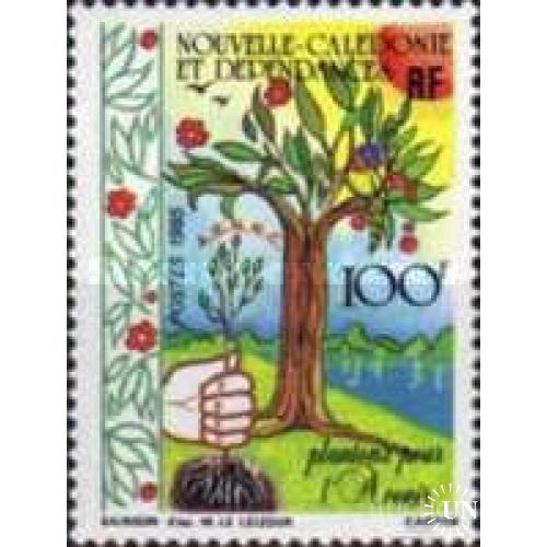 Новая Каледония 1985 рисунки живопись флора фрукты ** о