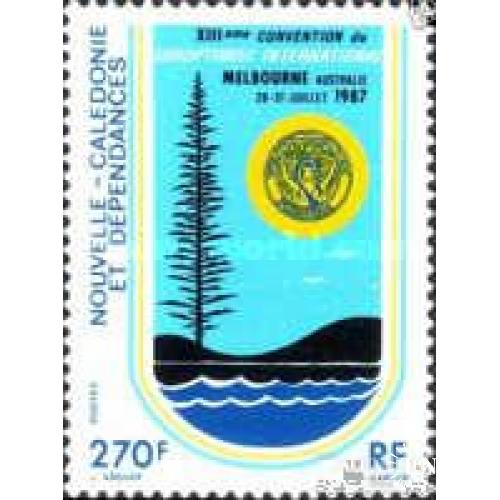 Новая Каледония 1987 Сохранение природы флора герб ** о