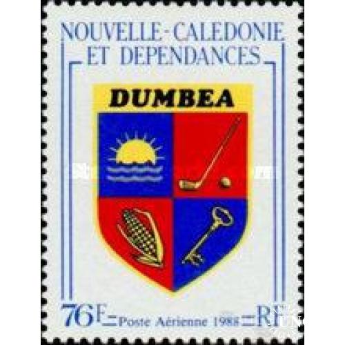 Новая Каледония 1988 герб геральдика спорт с/х ключ ** о