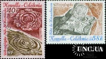 Новая Каледония 1990 петроглифы палеонтология камни язык этнос ** о