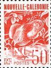 Новая Каледония 1990 стандарт 50 фауна птицы (есть сцепка 3м) ** о