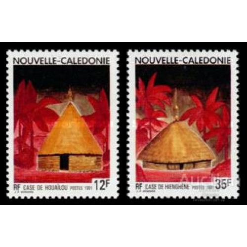 Новая Каледония 1991 архитектура этнос флора ** о