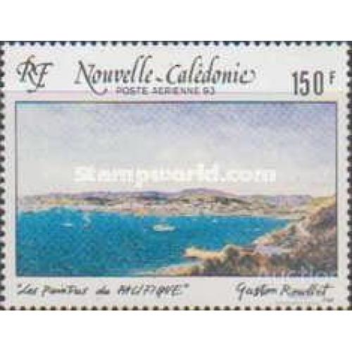 Новая Каледония 1993 живопись море природа флот корабли ** о