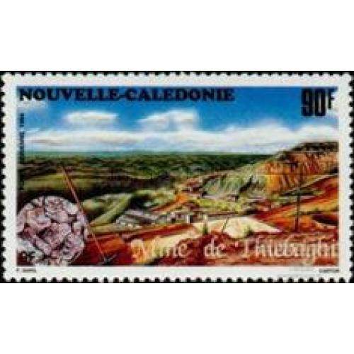 Новая Каледония 1994 шахты Тиебаги горы минералы геология ** о