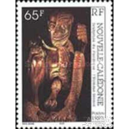 Новая Каледония 1995 скульптура искусство религия ** о