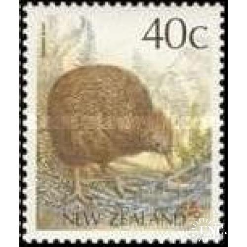 Новая Зеландия 1988 птицы фауна киви 1м ** о