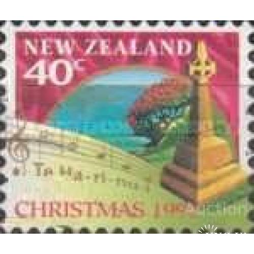 Новая Зеландия 1997 Рождество религия искусство музыка самоклейка ** о