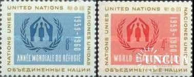 ООН Нью Йорк США 1959 Год беженцев ** о