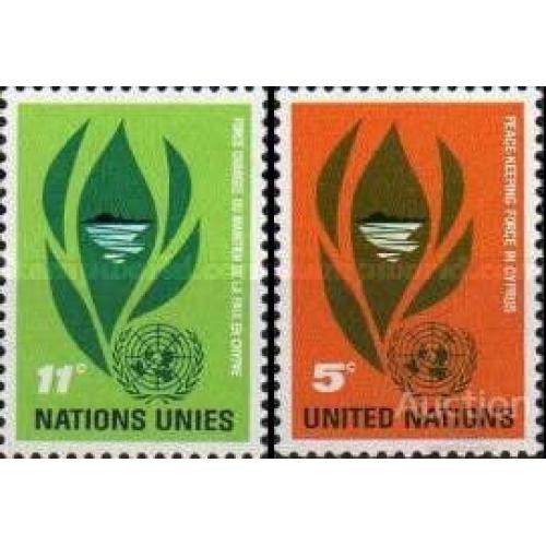 ООН Нью Йорк США 1965 миротворческие силы на Кипре армия ВМФ флот корабли ** о