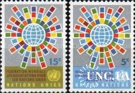 ООН Нью Йорк США 1966 Всемирная федерация ассоциаций ООН ** о