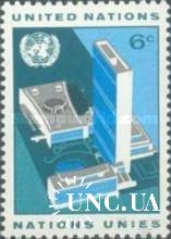 ООН Нью Йорк США 1968 архитектура ** о