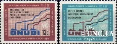 ООН Нью Йорк США 1968 Центр международного промышленного сотрудничества ЮНИДО UNIDO ** о
