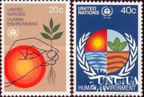ООН Нью-Йорк США 1982 сохранение окружающей среды флора ** о