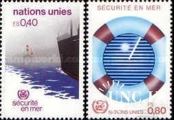 ООН Женева Швейцария 1983 Безопасность на море Службы спасения флот корабли ** о