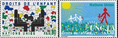 ООН Женева Швейцария 1991 Права детей рисунки ** о