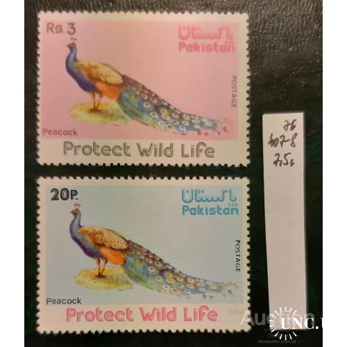 Пакистан 1976 птицы фауна ** о