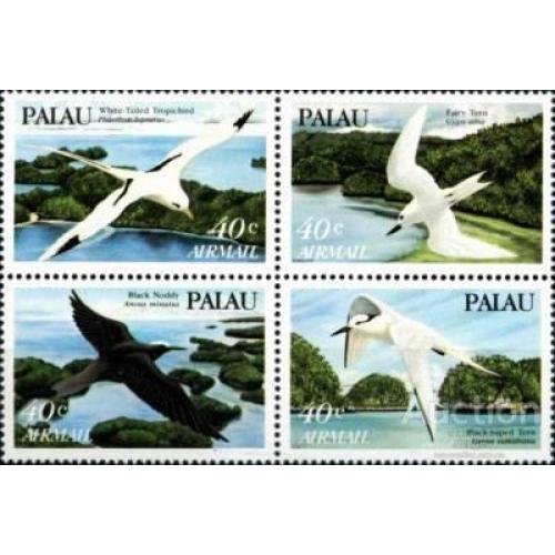 Палау 1984 птицы фауна кварт ** о