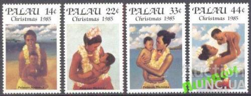 Палау 1985 Рождество религия этнос ** о
