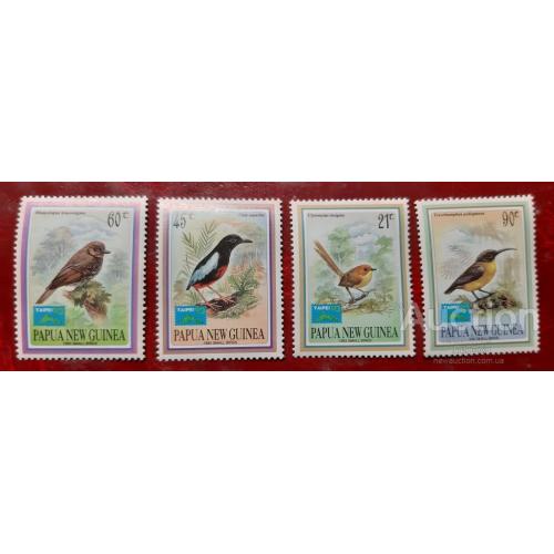 Папуа Новая Гвинея 1993 птицы фауна ** о
