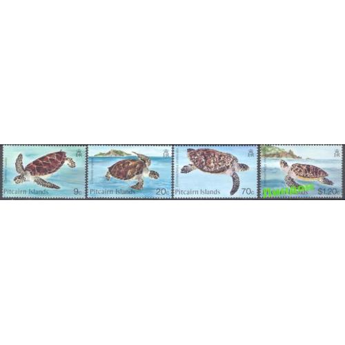 Питкерн 1986 черепахи морская фауна ** о