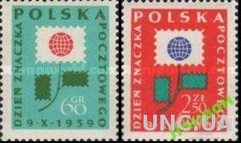 Польша 1959 Неделя письма марка почта ** о