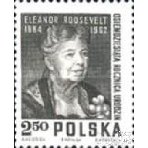 Польша 1964 Элеонора Рузвельт люди филантроп ** о