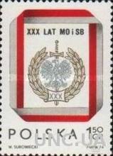 Польша 1974 30 лет гражданской охране ДНД милиция ** о