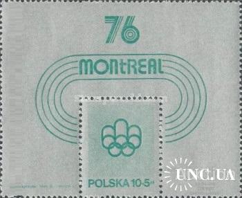 Польша 1976 спорт олимпиада блок * - не в идеале, чуть примят о