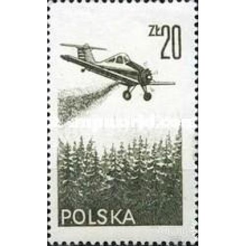 Польша 1977 авиация самолеты пожарные огонь лес флора ** ом