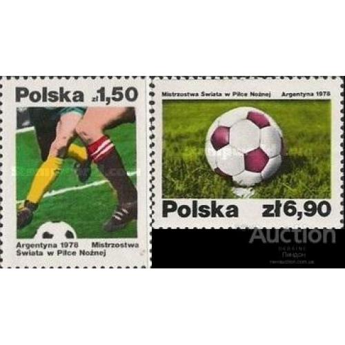 Польша 1978 спорт футбол ЧМ Аргентина ** м
