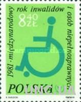 Польша 1981 Международный год инвалидов медицина ** о