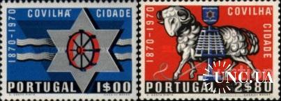 Португалия 1970 100 лет городу Ковильян герб овца фауна ** о