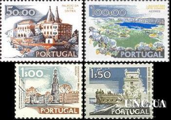 Португалия 1972 города замки архитектура ** о