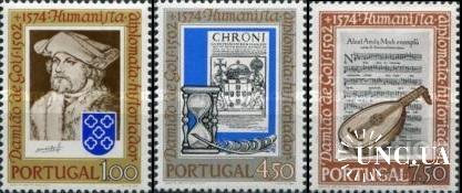 Португалия 1974 Дамиан ди Гойш мыслитель гуманист дипломат историк композитор музыка люди часы ** о