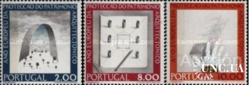 Португалия 1975 ООН Год Сохранения исторического наследия архитектура ** о