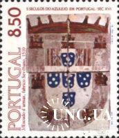 Португалия 1981 Азулежу плитка изразцы керамика фарфор узор герб 3 ** м