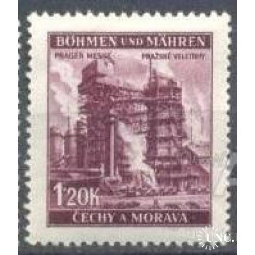 Рейх Богемия и Моравия БиМ 1941 промышленность 1м ** м
