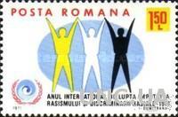 Румыния 1971 Год борьбы против расизма ** о