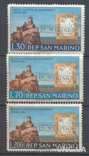 Сан Марино 1961 марка на марке архитектура ** о