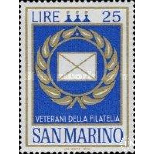 Сан Марино 1972 почта филателия письмо ** о
