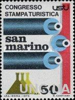 Сан Марино 1973 туризм пресса конгресс ** о