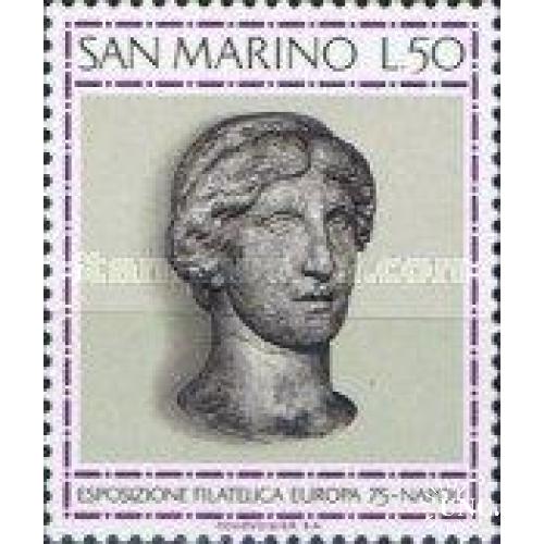 Сан Марино 1975 филвыставка Неаполь скульптура** ом