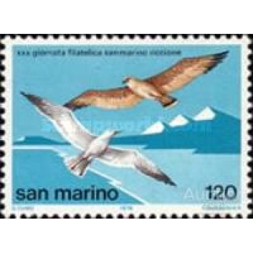 Сан Марино 1978 птицы фауна 1м ** м